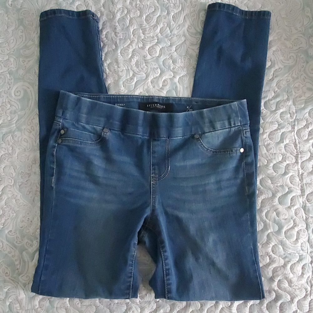 Liverpool sienna pull on jeans